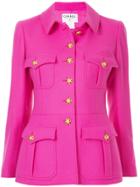 Chanel Vintage Multi-pockets Flared Jacket - Pink & Purple