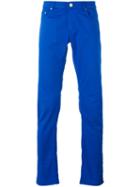 Pt01 - Slim-fit Trousers - Men - Cotton/spandex/elastane - 32, Blue, Cotton/spandex/elastane