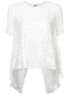 Adam Lippes Embroidered Shift Blouse - White