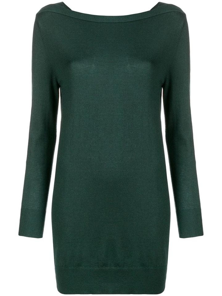 Snobby Sheep Sweater Dress - Green