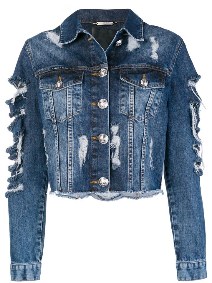 Philipp Plein Only Patches Jacket - Blue