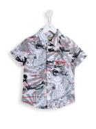 John Galliano Kids Coy Fish Print Shirt