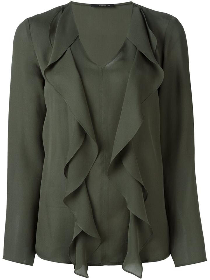 Etro Ruffled Blouse - Green