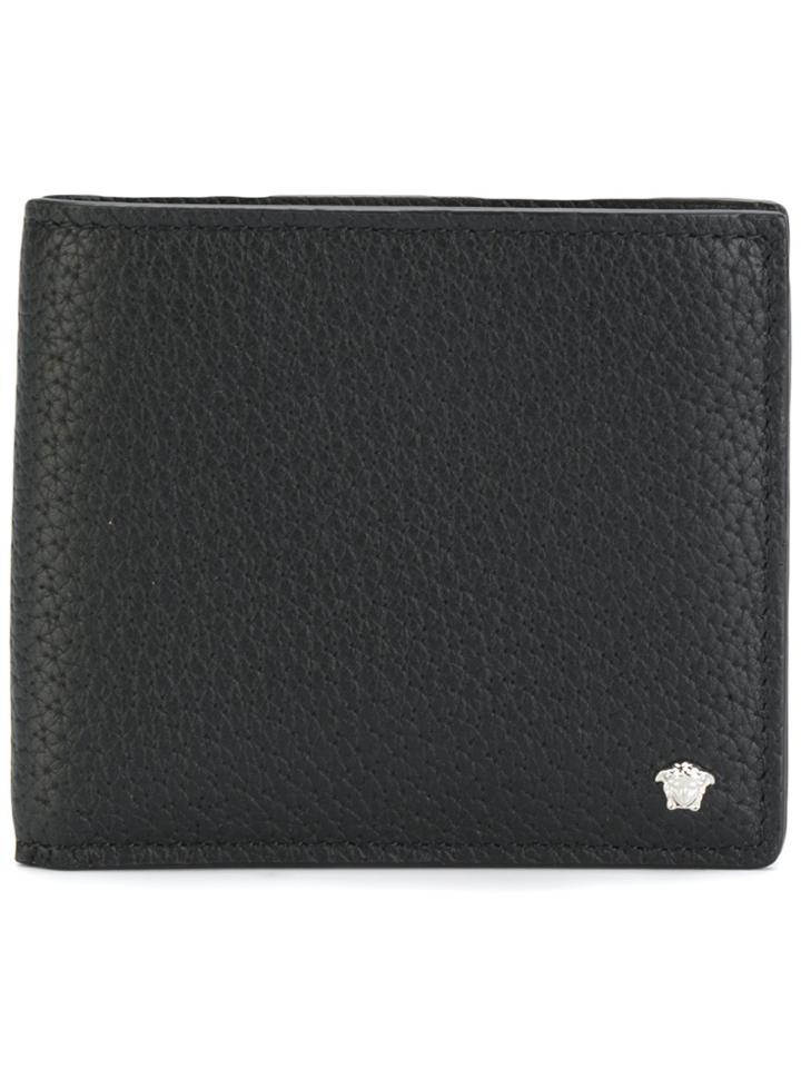 Versace Medusa Bi-fold Wallet - Black
