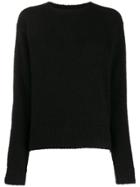 Acne Studios Relaxed Fit Jumper - Black