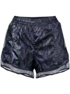 Adidas By Stella Mccartney Elasticated Shorts - Grey