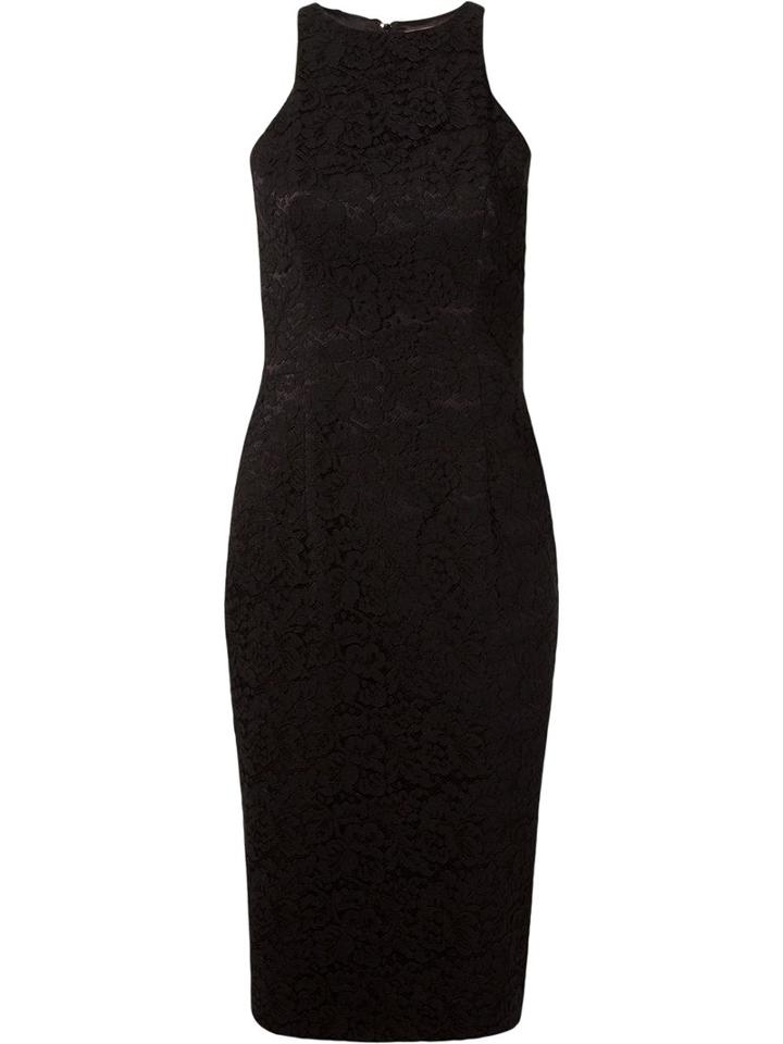 Martha Medeiros Marescot Lace Tereza Sophie Dress, Women's, Size: 42, Black, Silk/cotton/polyamide/viscose