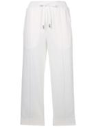 Dolce & Gabbana #dglife Cropped Trim Trousers - White