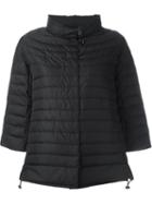 Duvetica Funnel Neck Puffer Jacket, Women's, Size: 42, Black, Polyamide/feather Down