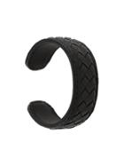 Bottega Veneta Woven Cuff - Black