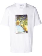 Msgm Lemon Print T-shirt - White