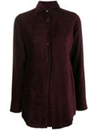 Romeo Gigli Pre-owned 1997 Textured Slim Shirt