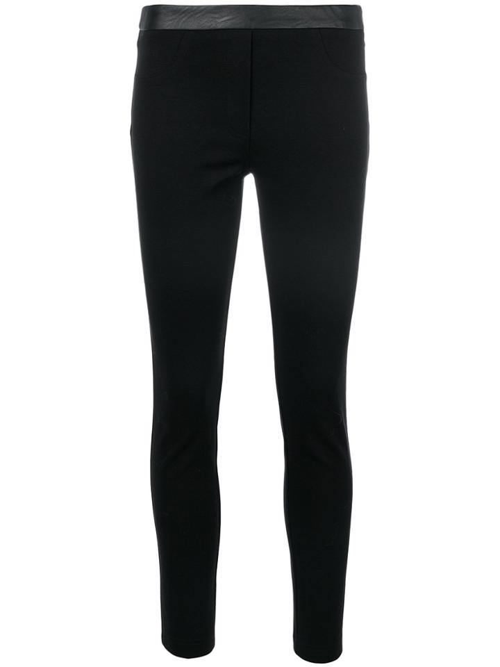 Blugirl Skinny Stretch Trousers - Black