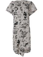 Vivienne Westwood Anglomania Striped Dress - Black