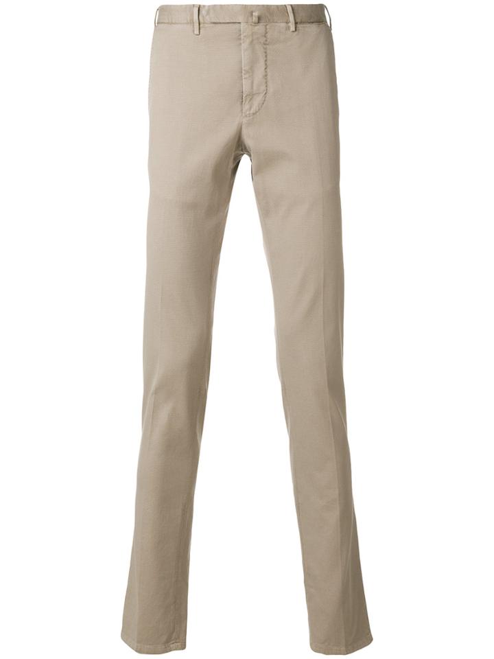 Biagio Santaniello Straight-leg Trousers - Nude & Neutrals
