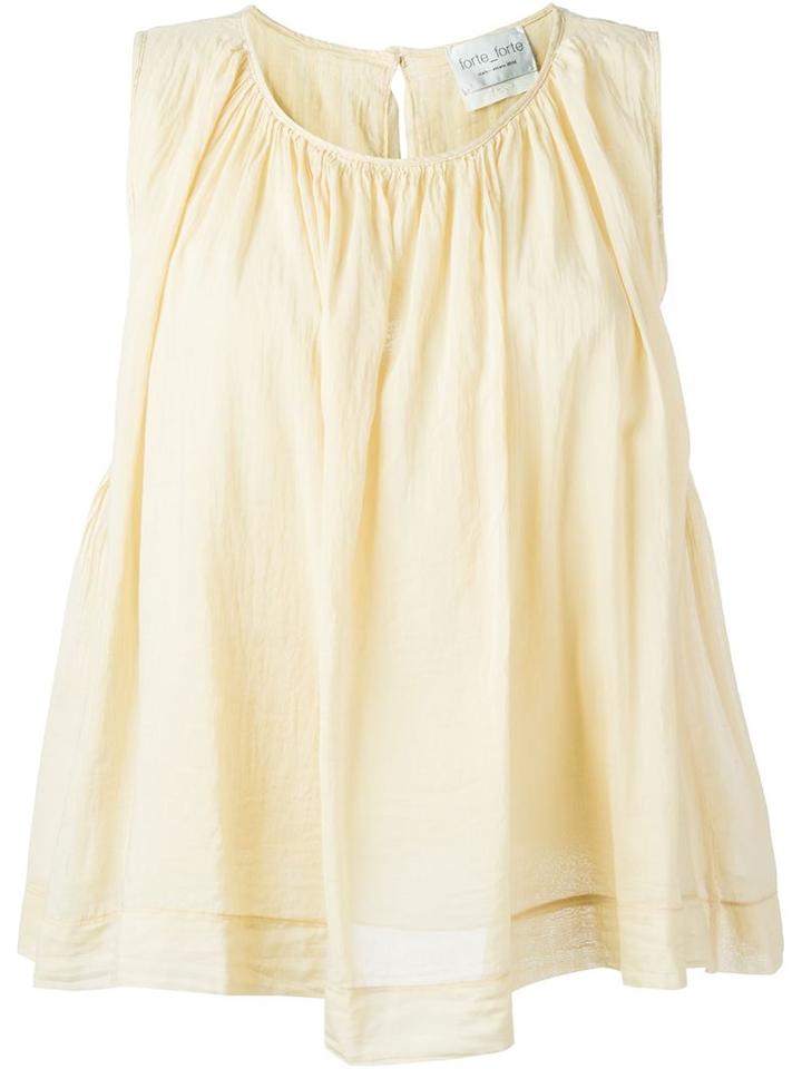 Forte Forte Gathered Front Tank Top