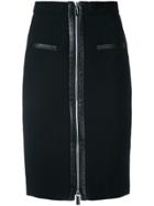Preen By Thornton Bregazzi Colour Block Lace Skirt - Multicolour