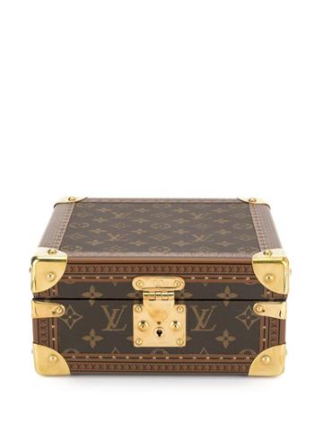Louis Vuitton Pre-owned Logo Print Jewellery Case - Brown