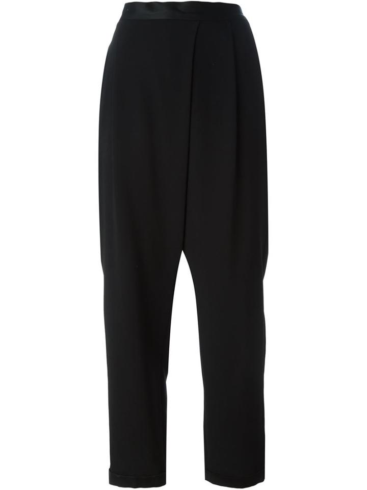 Stella Mccartney 'wanda' Trousers, Women's, Size: 44, Black, Viscose/acetate/spandex/elastane