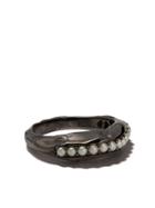 Patcharavipa 18kt Black Gold Babi Tushroom Pearl Ring