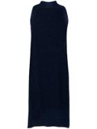 Maison Margiela Draped Knitted Top - Blue