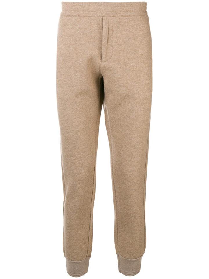 Alexander Mcqueen Tapered Track Pants - Neutrals