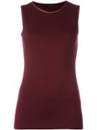 Joseph Classic Tank Top, Women's, Size: Large, Pink/purple, Lyocell/cotton/spandex/elastane