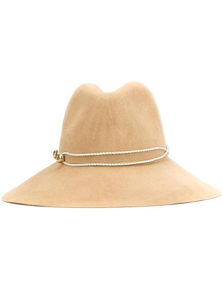 Eugenia Kim 'farrah' Fedora, Women's, Size: Medium, Nude/neutrals, Rabbit Felt