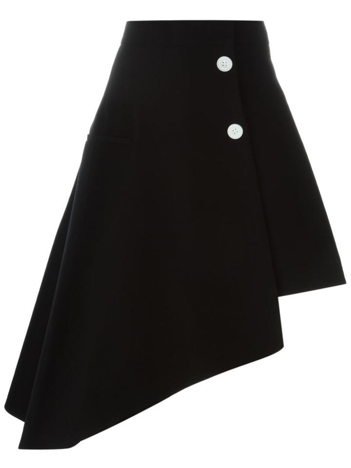 Marni Asymmetric Flared Skirt