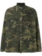 Our Legacy Camouflage Oversize Shirt - Green