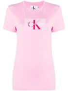 Ck Jeans Logo Print T-shirt - Pink
