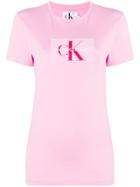 Ck Jeans Logo Print T-shirt - Pink