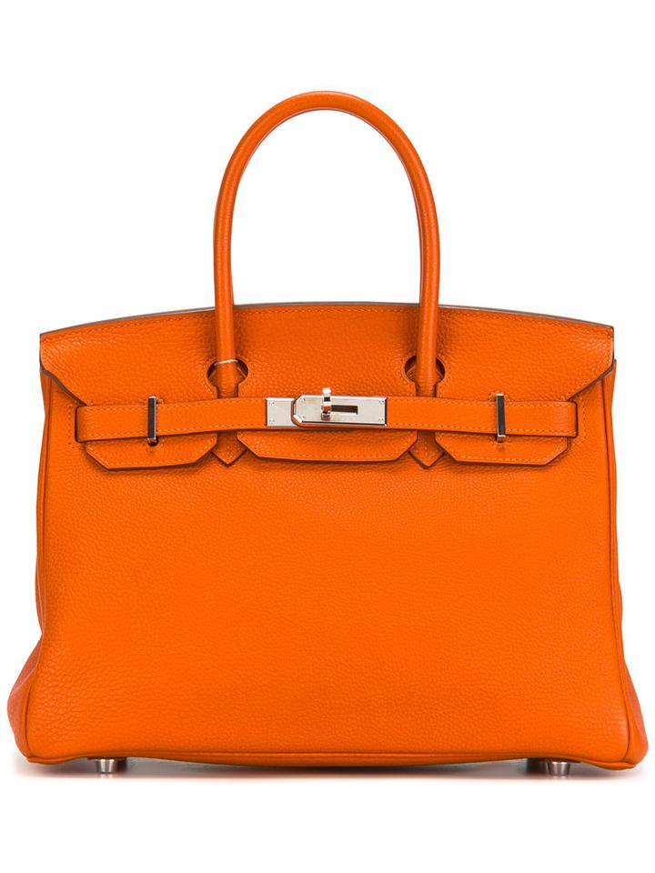 Hermès Vintage Birkin Tote, Yellow/orange
