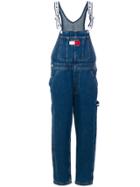 Tommy Jeans Relaxed Denim Dungarees - Blue