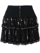 Isabel Marant 'flore' Skirt, Women's, Size: 38, Black, Silk/polyester/acrylic