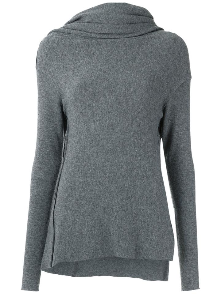 Uma Raquel Davidowicz - Knitted Sweater - Women - Acrylic/spandex/elastane/wool - G, Grey, Acrylic/spandex/elastane/wool