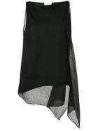 Lost & Found Rooms Draped Tank Top - Black