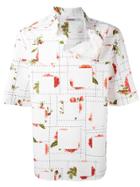 Chalayan Strayed Neckline T-shirt - Pink & Purple