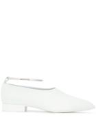 Jil Sander Cuff Ballerina Shoes - White