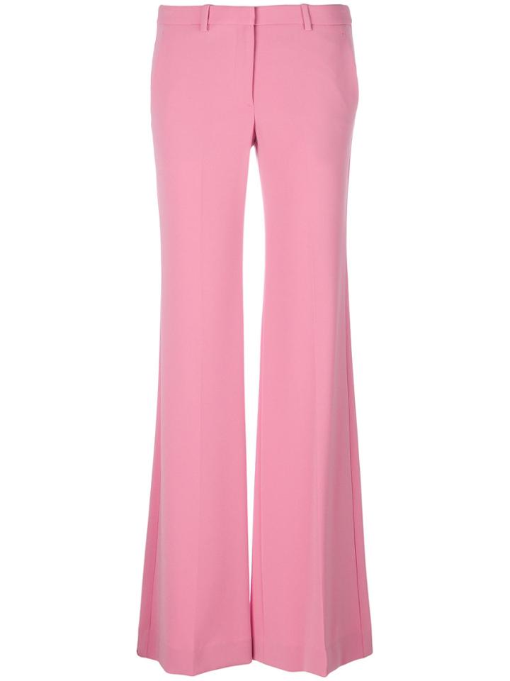 Theory Demitria Trousers - Pink & Purple