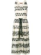 Max Mara Studio - Canzone Drawstring Dress - Women - Cotton - 44, Nude/neutrals, Cotton