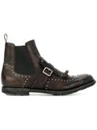 Church's Micro Studded Boots - Brown