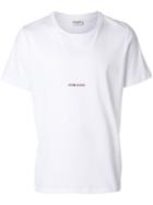Saint Laurent Logo Patch T-shirt - White
