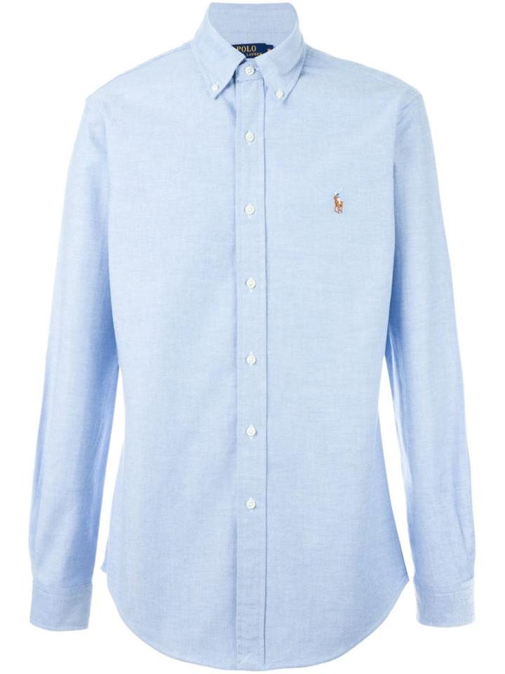 Polo Ralph Lauren Logo Embroidered Button-down Shirt