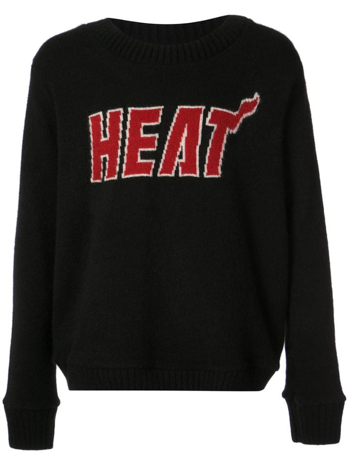 The Elder Statesman Miami Heat Jumper - Black