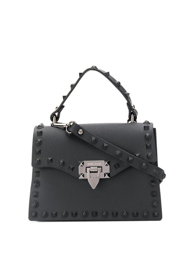 Marc Ellis Stud-embellished Tote - Black