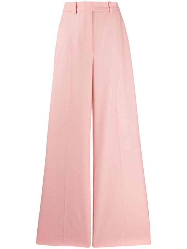 Paule Ka Classic Wide-leg Trousers - Pink