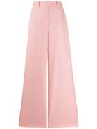 Paule Ka Classic Wide-leg Trousers - Pink