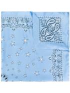 Amiri Silk Bandana - Blue