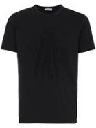 Moncler Black Logo T Shirt